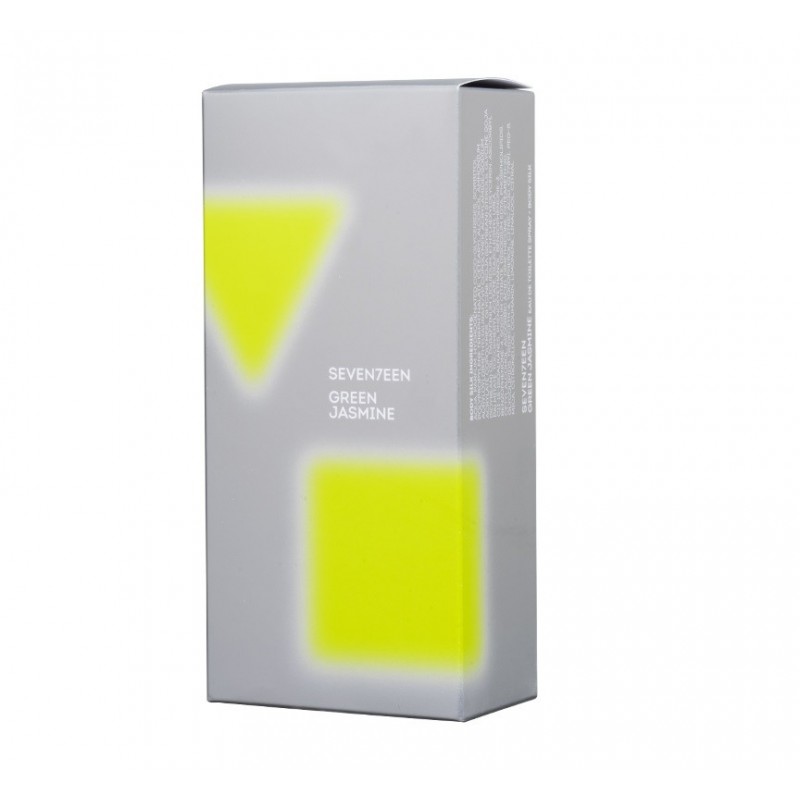 SEVENTEEN GREEN JASMINE SET BODY SILK 200ML AND EDT 50ML