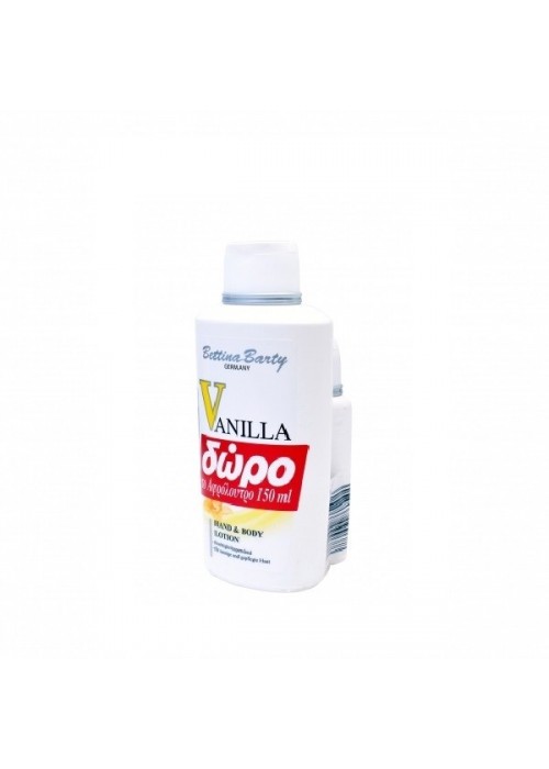 BETTINA BARTY ΚΡΕΜΑ ΧΕΡΙΩΝ-ΣΩΜΑΤΟΣ VANILLA 500ML + ΑΦΡΟΛΟΥΤΡΟ MUSK 150ML