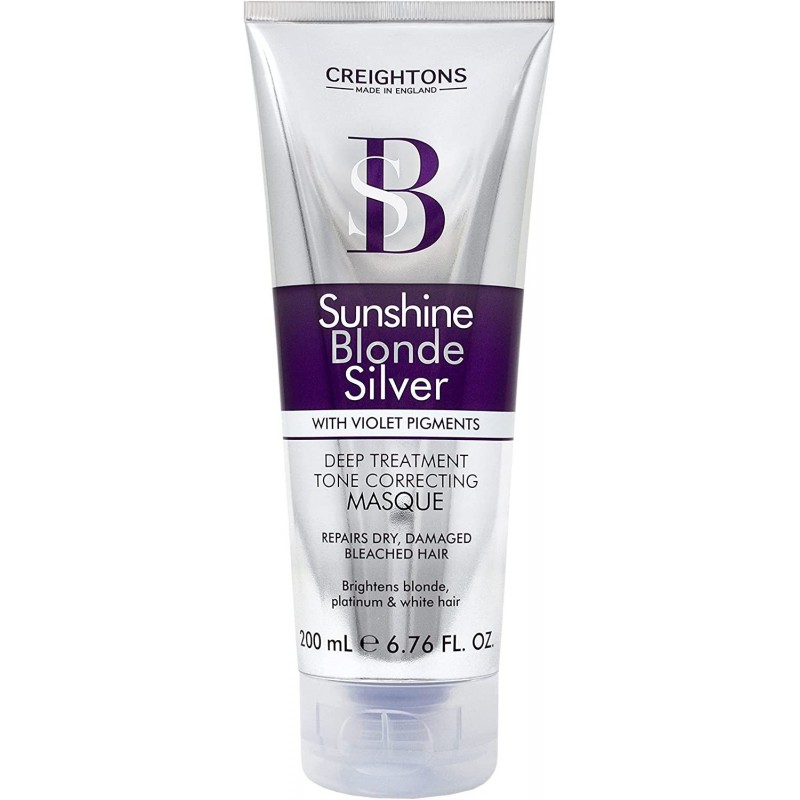 GREIGHTONS SUNSHINE BLONDE SILVER ΜΑΣΚΑ ΜΑΛΛΙΩΝ 200ML