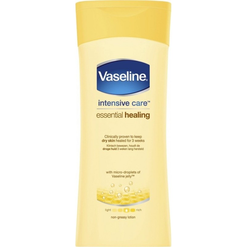 VASELINE INTENSIVE CARE BODY LOTION ESSENTIAL HEALING 200ML