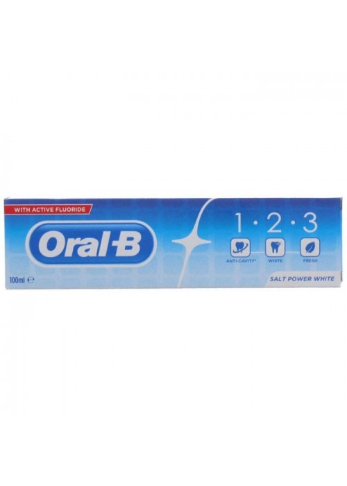 ORAL-B ΟΔΟΝΤΟΚΡΕΜΑ SALT POWER WHITE 100ΜL