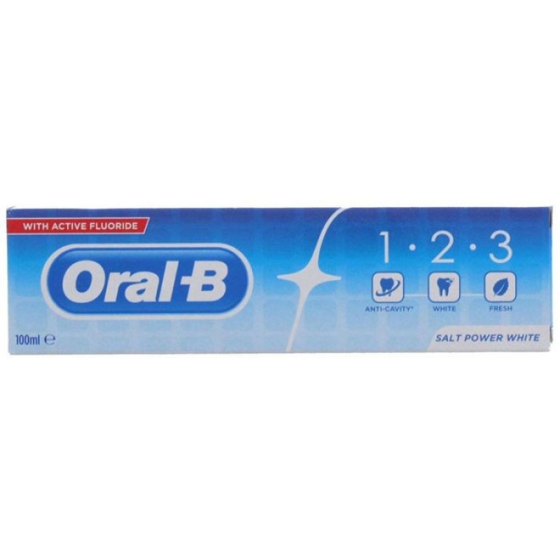 ORAL-B ΟΔΟΝΤΟΚΡΕΜΑ SALT POWER WHITE 100ΜL