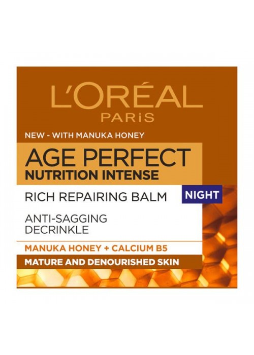 LOREAL AGE PERFECT ΚΡΕΜΑ ΝΥΚΤΟΣ ΜΕ ΜΕΛΙ ΜΑΝΟΥΚΑ ΚΑΙ Β5 50ML