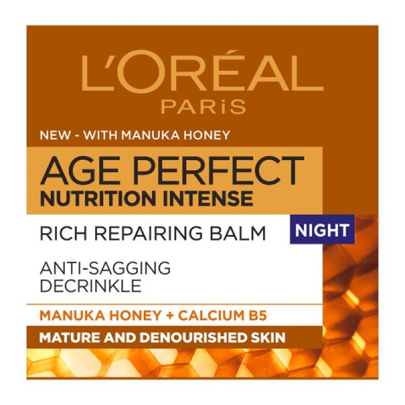 LOREAL AGE PERFECT ΚΡΕΜΑ ΝΥΚΤΟΣ ΜΕ ΜΕΛΙ ΜΑΝΟΥΚΑ ΚΑΙ Β5 50ML