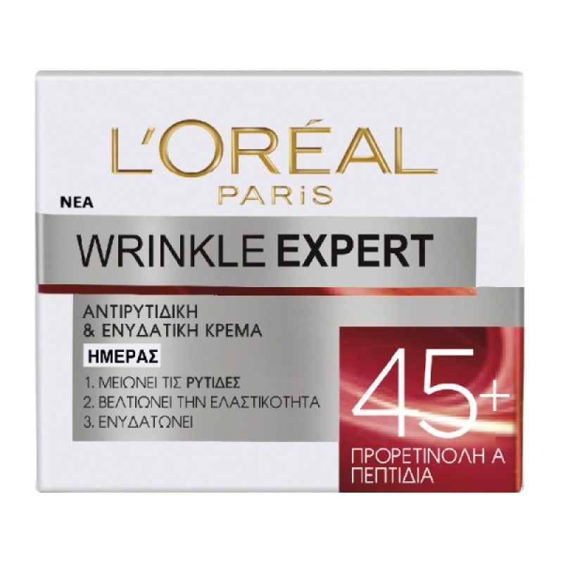 LOREAL WRINKLE EXPERT 45+ ΚΡΕΜΑ ΗΜΕΡΑΣ 50ML