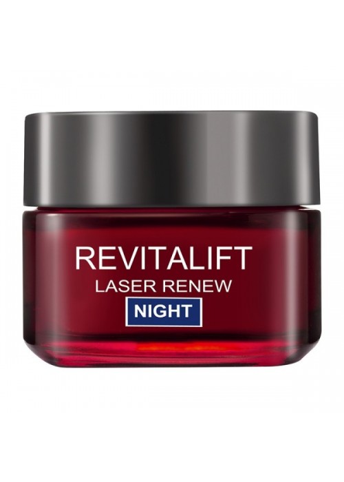 LOREAL REVITALIFT LASER RENEW ΑΝΤΙΓΗΡΑΝΤΙΚΗ ΚΡΕΜΑ-ΜΑΣΚΑ ΝΥΚΤΟΣ 50ML