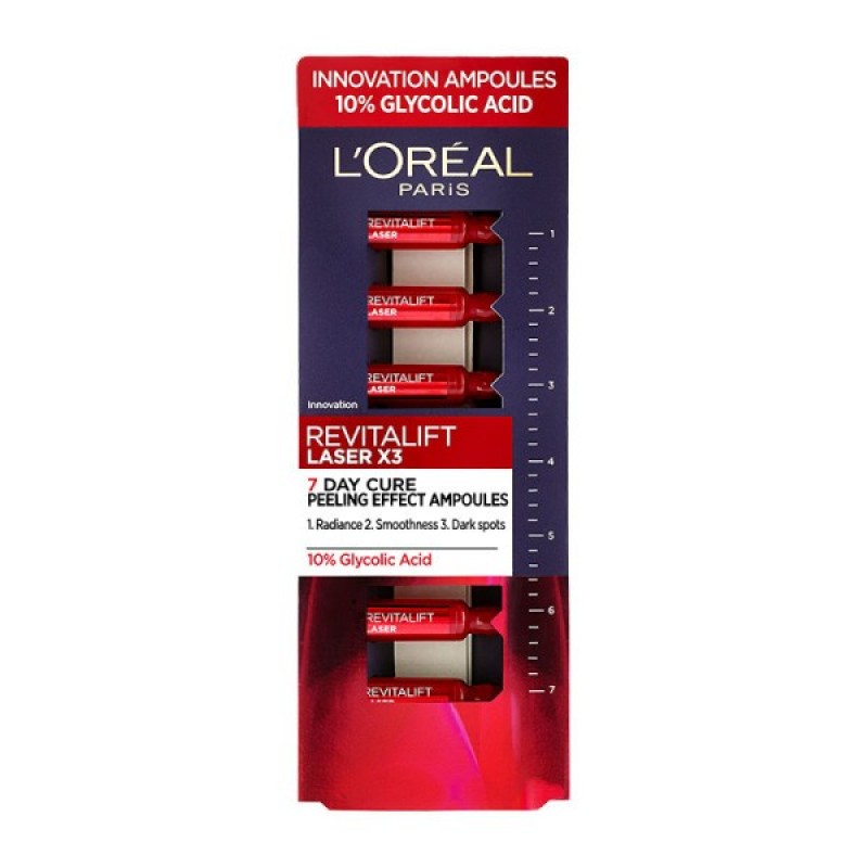 LOREAL REVITALIFT LASER ΑΜΠΟΥΛΕΣ ΑΝΑΔΟΜΗΣΗΣ 7X1ML