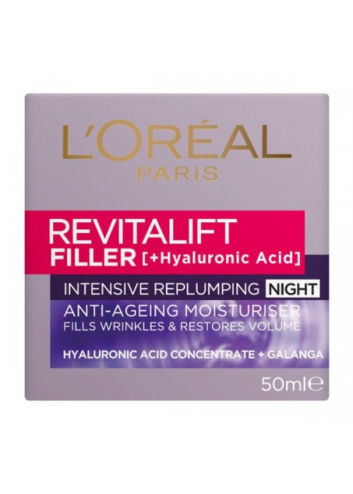 LOREAL REVITALIFT FILLER ΑΝΤΙΓΗΡΑΝΤΙΚΗ ΚΡΕΜΑ ΝΥΚΤΟΣ 50ML