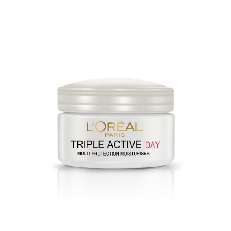 LOREAL TRIPLE ACTIVE ΚΡΕΜΑ ΗΜΕΡΑΣ ΓΙΑ ΞΗΡΟ ΔΕΡΜΑ 50ML