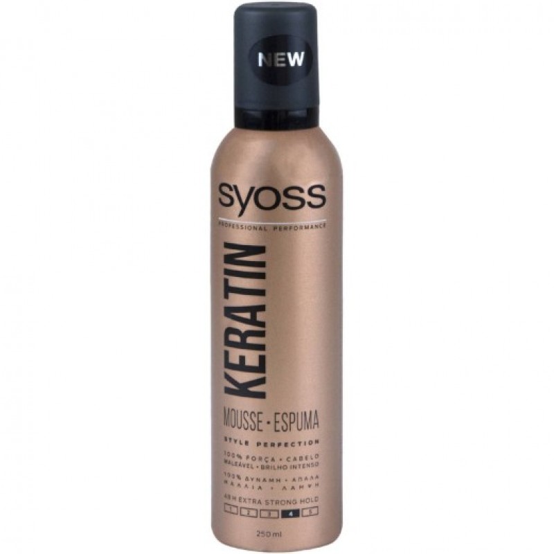 SYOSS ΑΦΡΟΣ ΜΑΛΛΙΩΝ KERATIN 250ML