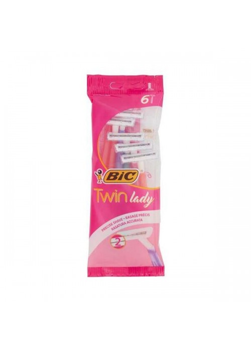 BIC ΞΥΡΑΦΑΚΙΑ TWIN LADY SENSITIVE 6T