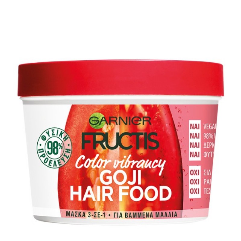 FRUCTIS ΜΑΣΚΑ ΜΑΛΛΙΩΝ HAIR FOOD GOJI 390ML