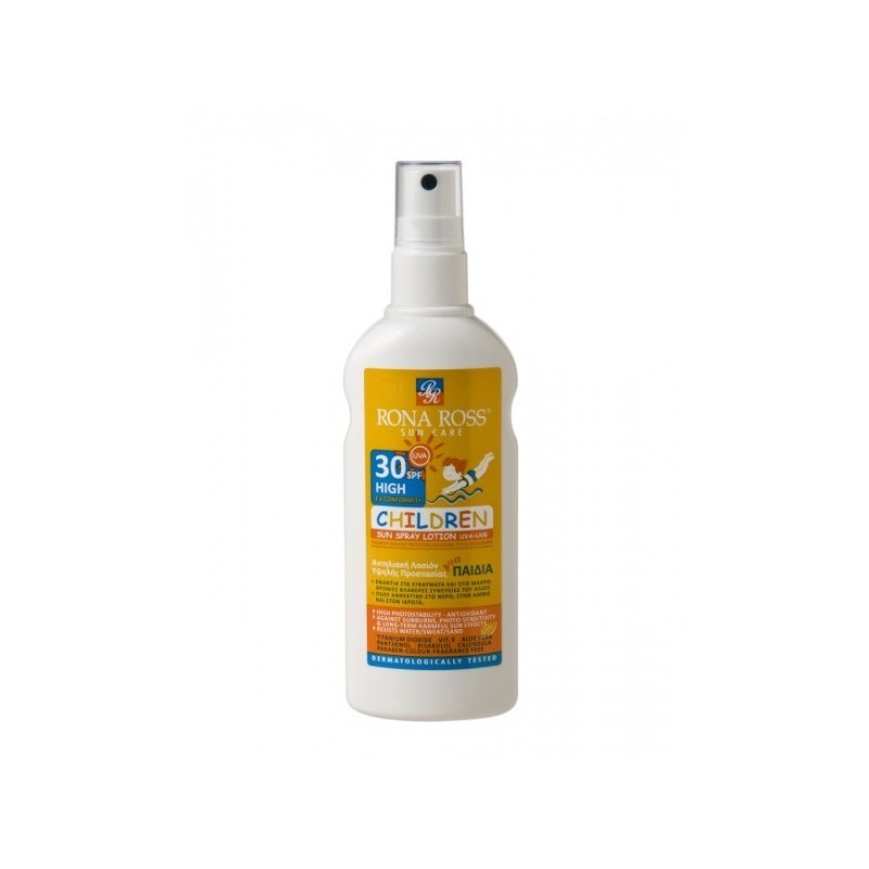 RONA ROSS CHILDREN SPRAY LOTION SPF30