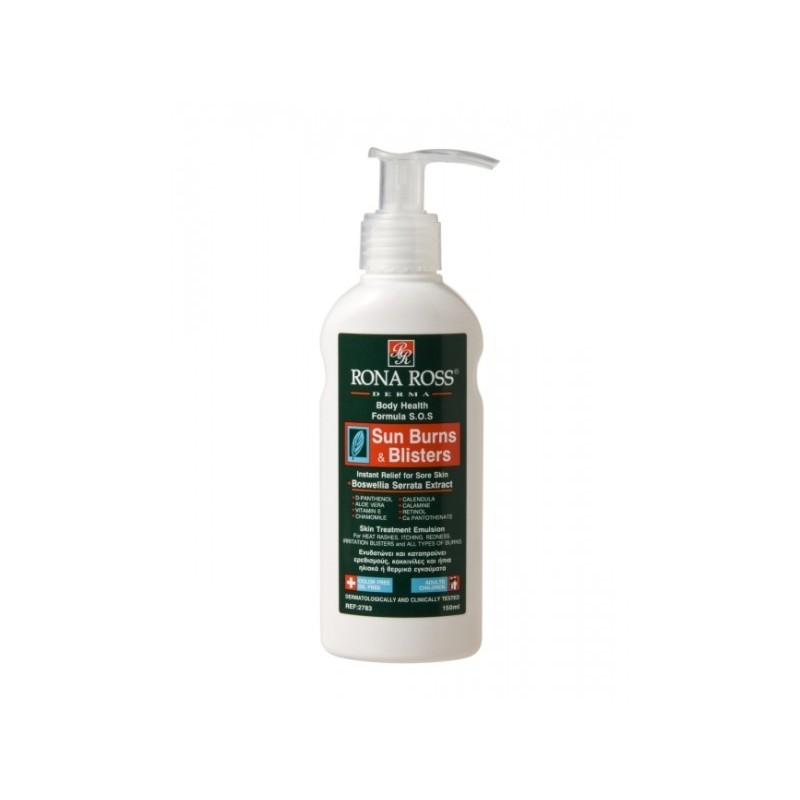 RONA ROSS BURNS AND BLISTER 150ML