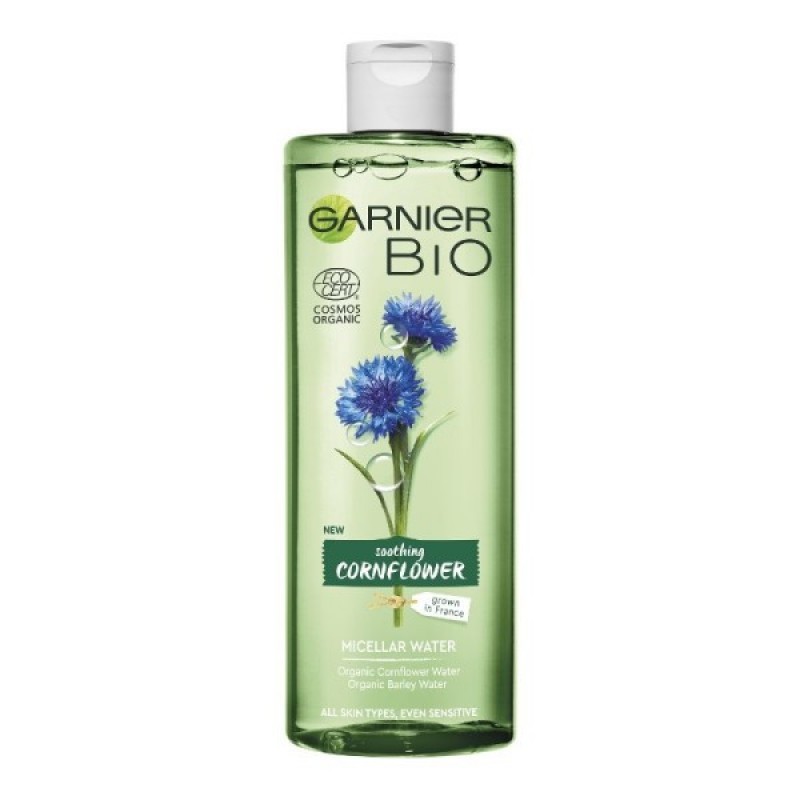 GARNIER BIO ΝΕΡΟ MICELLAIRE SOOTHING CORNFLOWER  400ML(ALL SKIN TYPES)