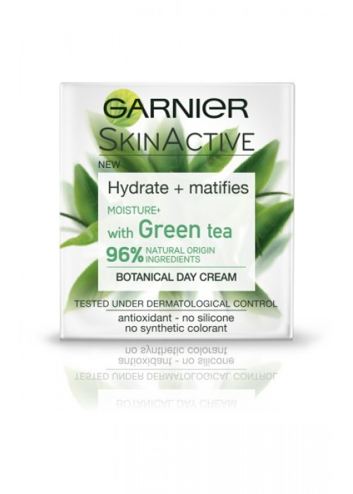 GARNIER SKIN ACTIVE ΕΝΥΔΑΤΙΚΗ ΚΡΕΜΑ ΗΜΕΡΑΣ ΜΕ ΠΡΑΣΙΝΟ ΤΣΑΙ 50ML