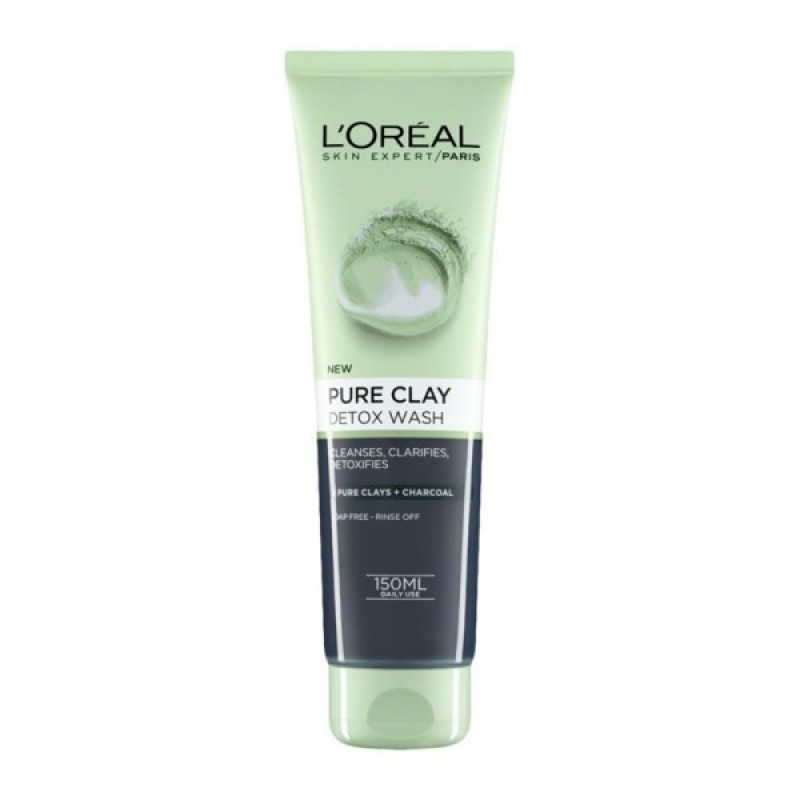 LOREAL SKIN EXPERT PURE CLAY DETOX ΚΑΘΑΡΙΣΜΟΣ ΠΡΟΣΩΠΟΥ 150ML