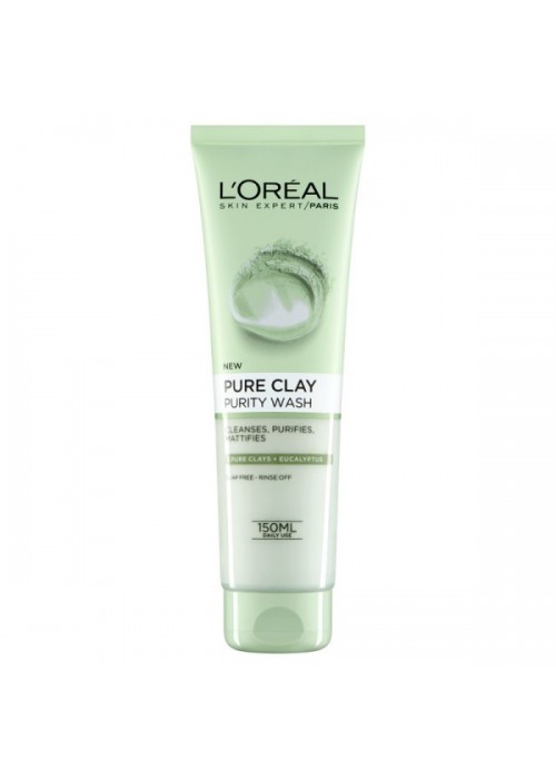 LOREAL SKIN EXPERT PURE CLAY PURITY ΚΑΘΑΡΙΣΜΟΣ ΠΡΟΣΩΠΟΥ 150ML