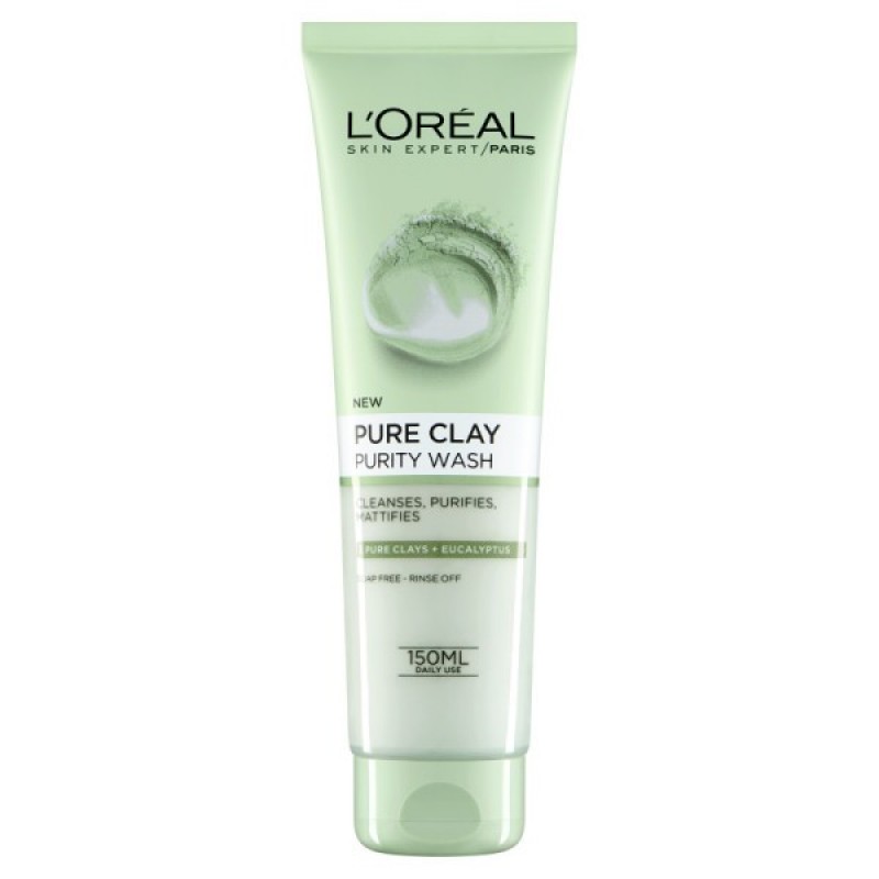 LOREAL SKIN EXPERT PURE CLAY PURITY ΚΑΘΑΡΙΣΜΟΣ ΠΡΟΣΩΠΟΥ 150ML