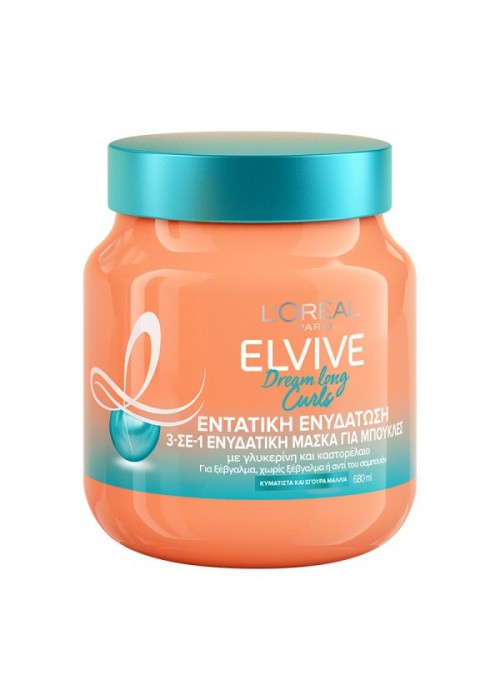 ELVIVE DREAM LONG CURL ΜΑΣΚΑ ΜΑΛΛΙΩΝ 680ML