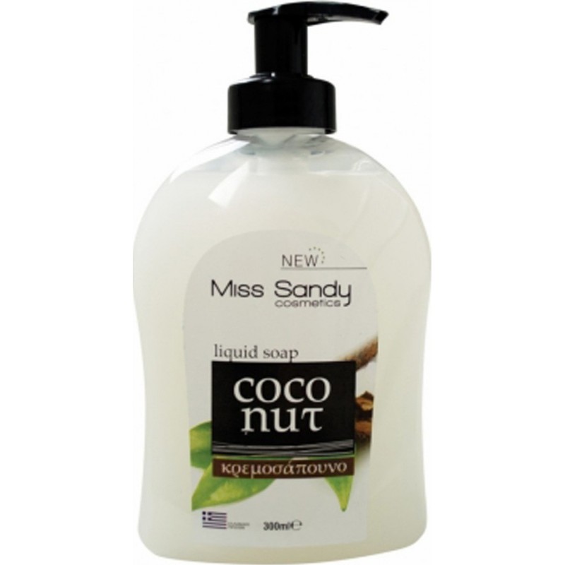 MISS SANDY ΚΡΕΜΟΣΑΠΟΥΝΟ COCONUT 300ΜL