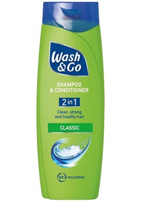 WASH AND GO ΣΑΜΠΟΥΑΝ CLASSIC 2 IN 1 200ML