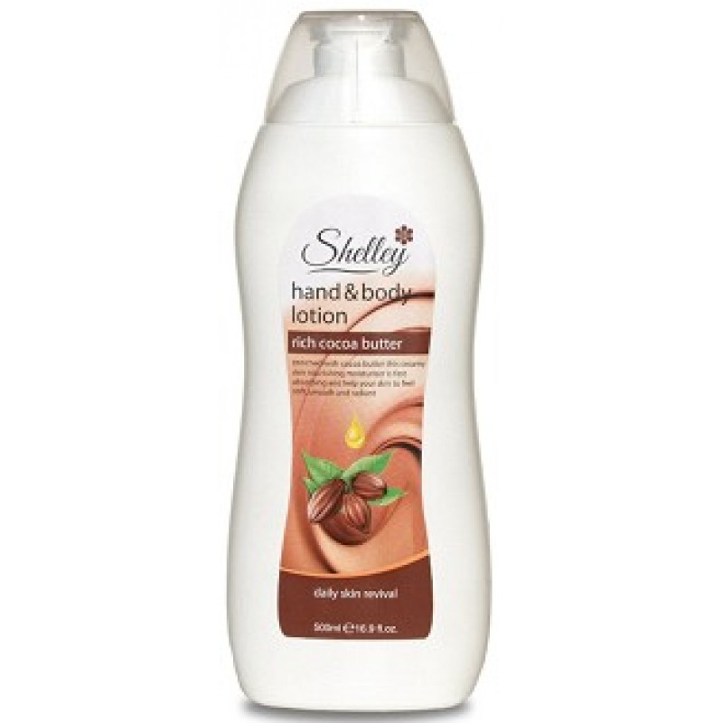SHELLEY ΚΡΕΜΑ ΣΩΜΑΤΟΣ COCOA BUTTER 500ML