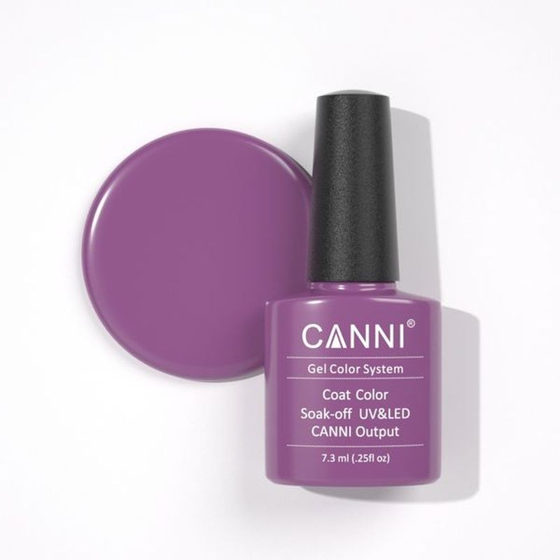 CANNI HYBRID NAIL COLOR N.033 GREY VIOLET 7.3ML