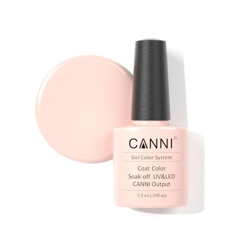 CANNI HYBRID NAIL COLOR N.060 LIGHT NUDE PINK 7.3ML