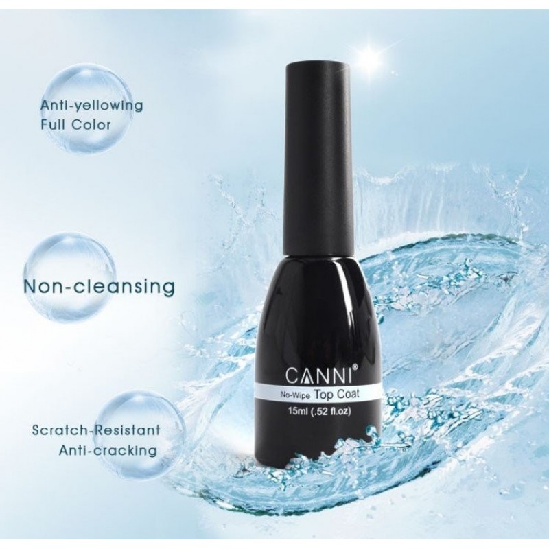 CANNI TOP COAT NO WIPE 15ML