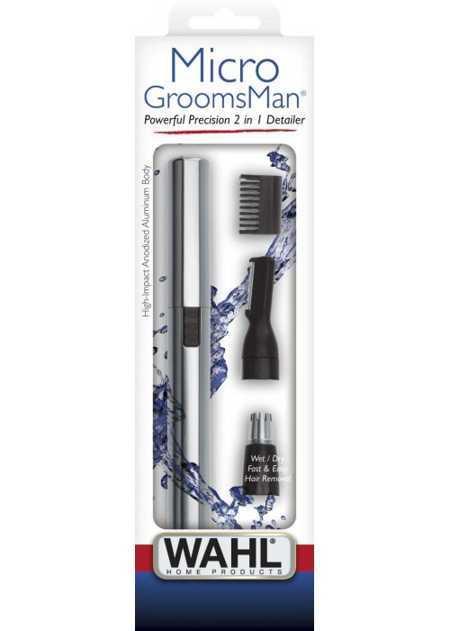 WAHL ΜΗΧΑΝΗ ΚΟΥΡΕΜΑΤΟΣ - TRIMMER ΜΠΑΤΑΡΙΑΣ MICRO GROOSMAN 5640-616