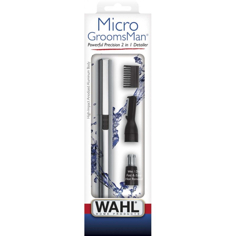 WAHL ΜΗΧΑΝΗ ΚΟΥΡΕΜΑΤΟΣ - TRIMMER ΜΠΑΤΑΡΙΑΣ MICRO GROOSMAN 5640-616