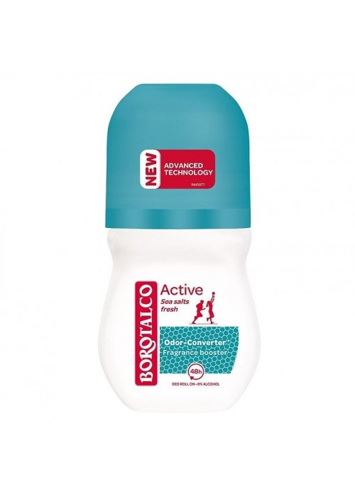 BOROTALCO ROLLON ΑΠΟΣΜΗΤΙΚΟ ACTIVE SEA SALTS FRESH 50ML