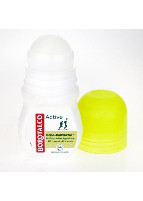 BOROTALCO ROLLON ΑΠΟΣΜΗΤΙΚΟ ACTIVE ΦΡΕΣΚΑΔΑ ΚΙΤΡΟΥ ΚΑΙ ΛΑΙΜ 50ML