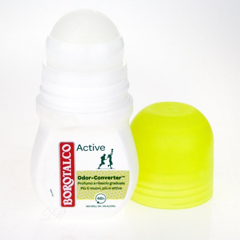 BOROTALCO ROLLON ΑΠΟΣΜΗΤΙΚΟ ACTIVE ΦΡΕΣΚΑΔΑ ΚΙΤΡΟΥ ΚΑΙ ΛΑΙΜ 50ML