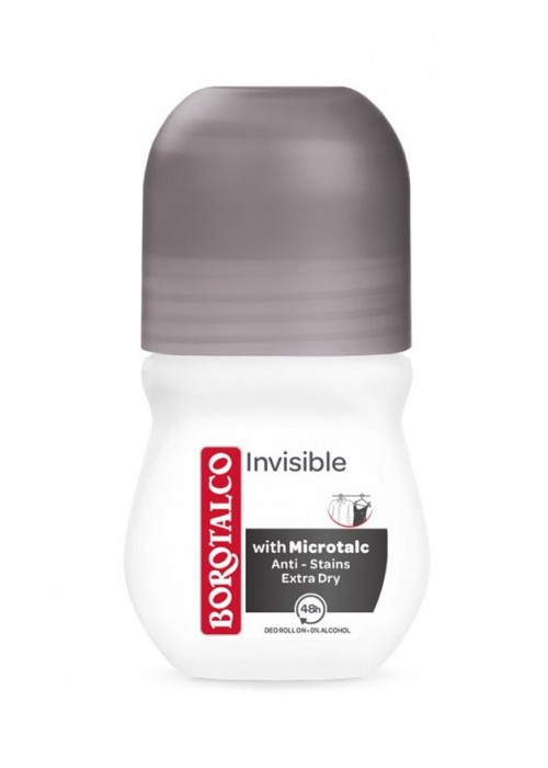 BOROTALCO ROLLON ΑΠΟΣΜΗΤΙΚΟ INVISIBLE 50ML