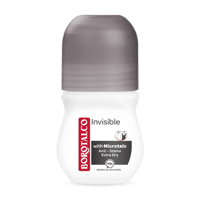 BOROTALCO ROLLON ΑΠΟΣΜΗΤΙΚΟ INVISIBLE 50ML