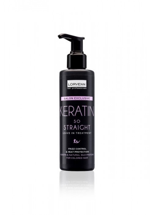 LORVENN KERATIN ΙΣΙΩΤΙΚΗ ΜΑΛΛΙΩΝ SO STRAIGHT 200ML