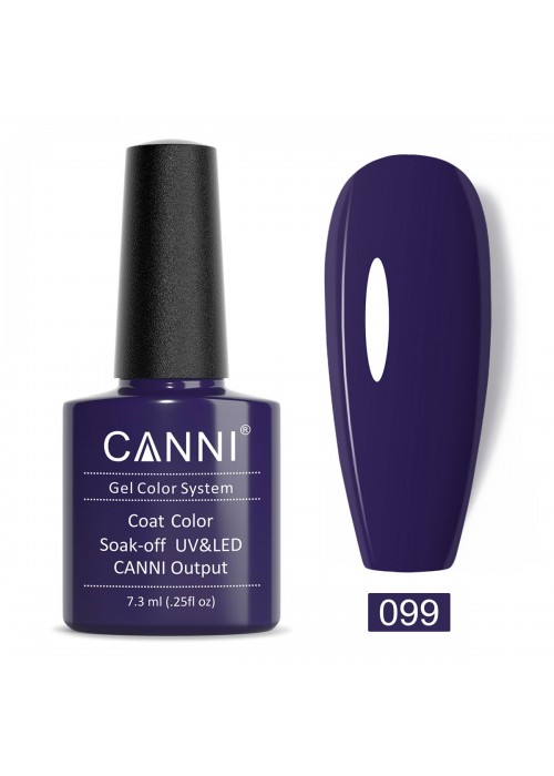 CANNI HYBRID NAIL COLOR N.099 BRIGHT PURPLE 7.3ML