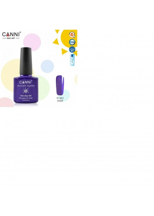 CANNI HYBRID NAIL COLOR N.409 7.3ML