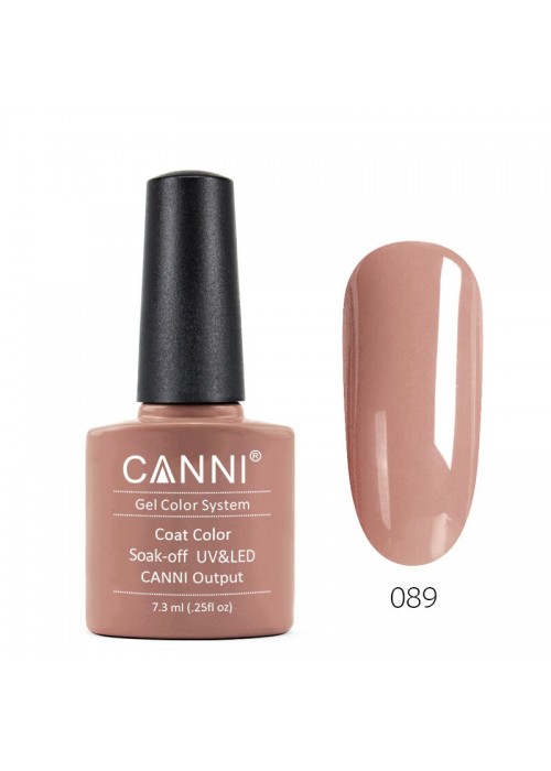 CANNI HYBRID NAIL COLOR N.089 FLESH PINK 7.3ML