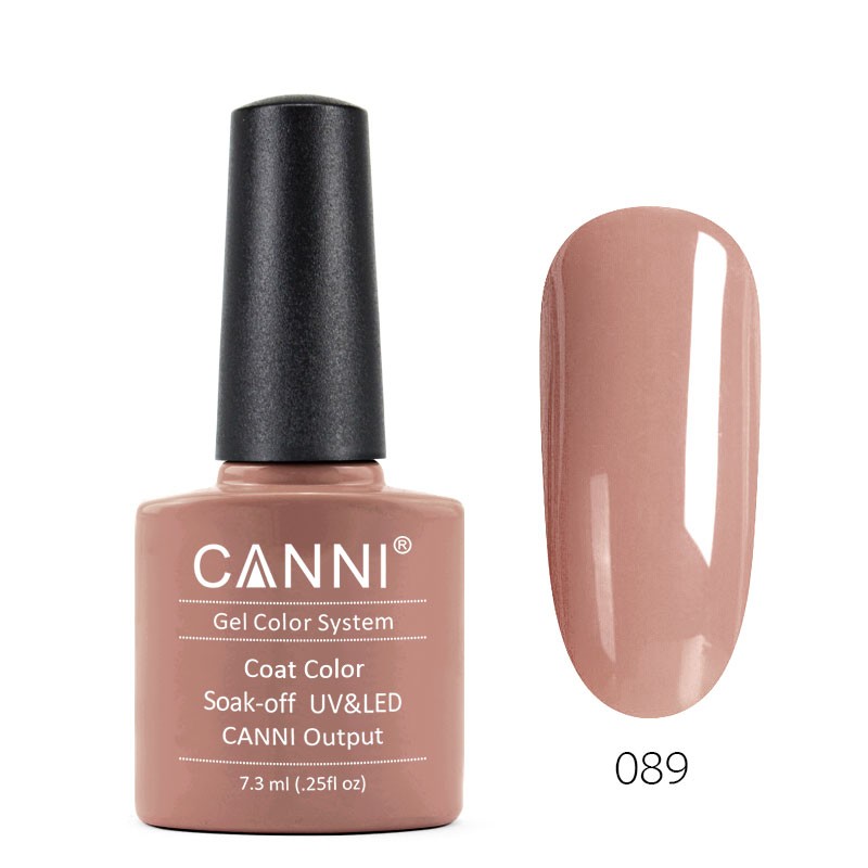 CANNI HYBRID NAIL COLOR N.089 FLESH PINK 7.3ML