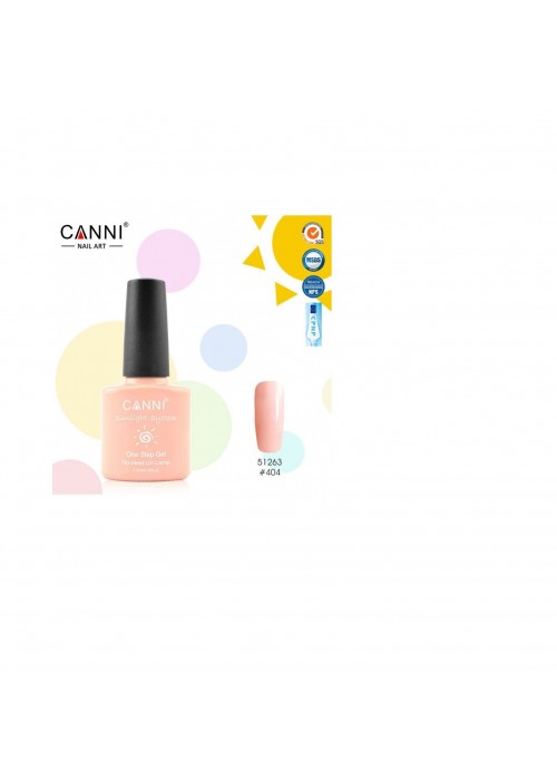 CANNI HYBRID NAIL COLOR N.404 7.3ML