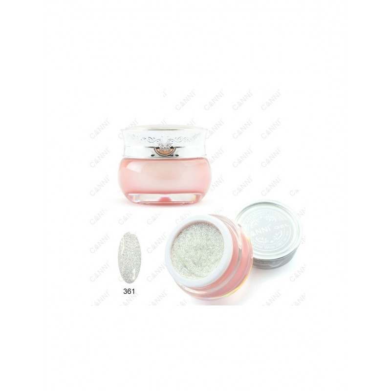 CANNI GEL STARRY UV N.361 CRYSTAL WHITE 10ML