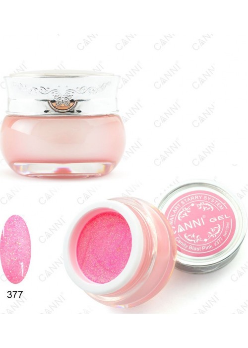 CANNI GEL STARRY UV N.377 CANDY PLAST PINK 10ML