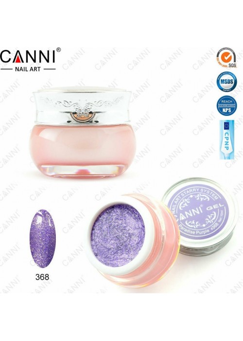 CANNI GEL STARRY UV N.368 PARADISE PURLPE 10ML