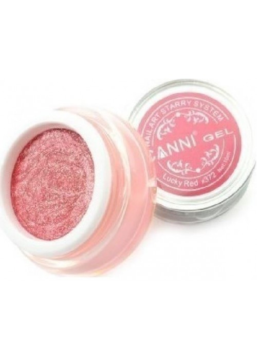 CANNI GEL STARRY UV N.372 LUCKY RED 10ML