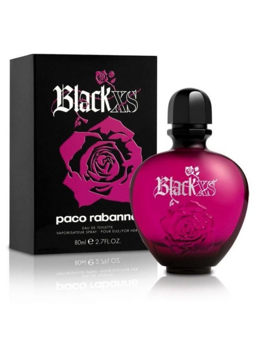 PACO RABANNE BLACK XS EAU DE TOILETTE FOR HER 80ML