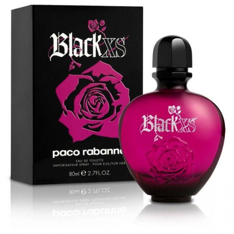 PACO RABANNE BLACK XS FOR HER EAU DE TOILETTE 80ML