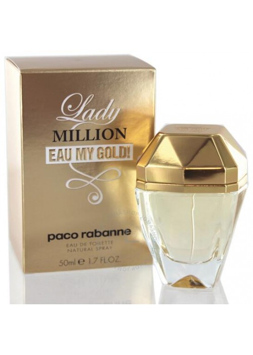 PACO RABANNE LADY MILLION EAU MY GOLD EAU DE TOILETTE 50ML